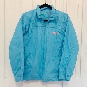 Sag Harbor light blue raincoat